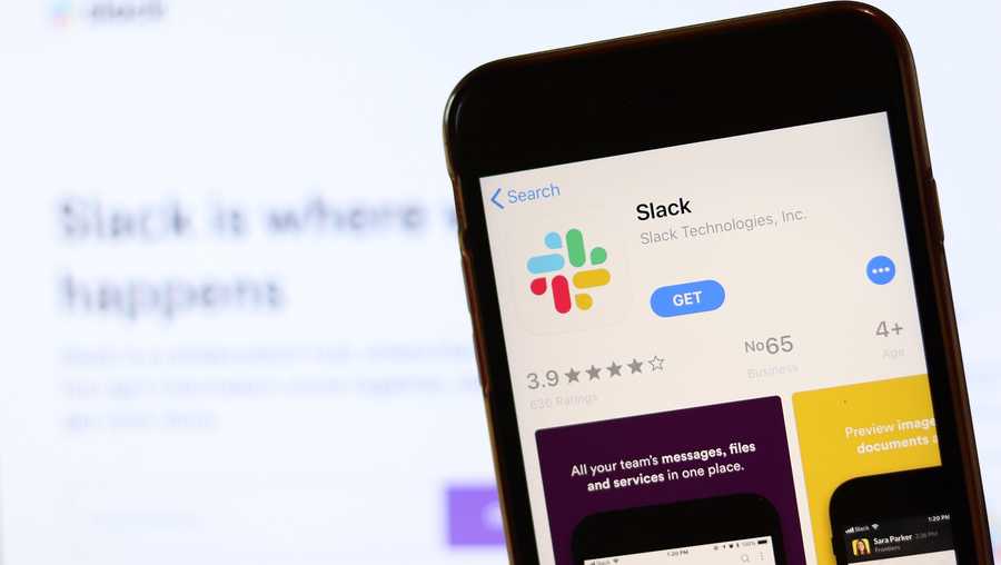 Salesforce is buying workplace messaging app Slack for $27.7 billion.