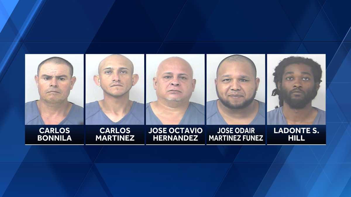 Five suspects arrested in 180 catalytic converter thefts