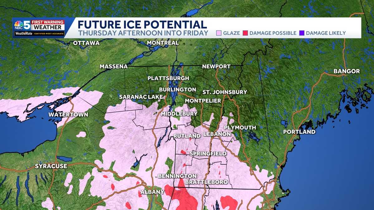 Wintry mix to bring slick conditions late Thursday into Friday for ...
