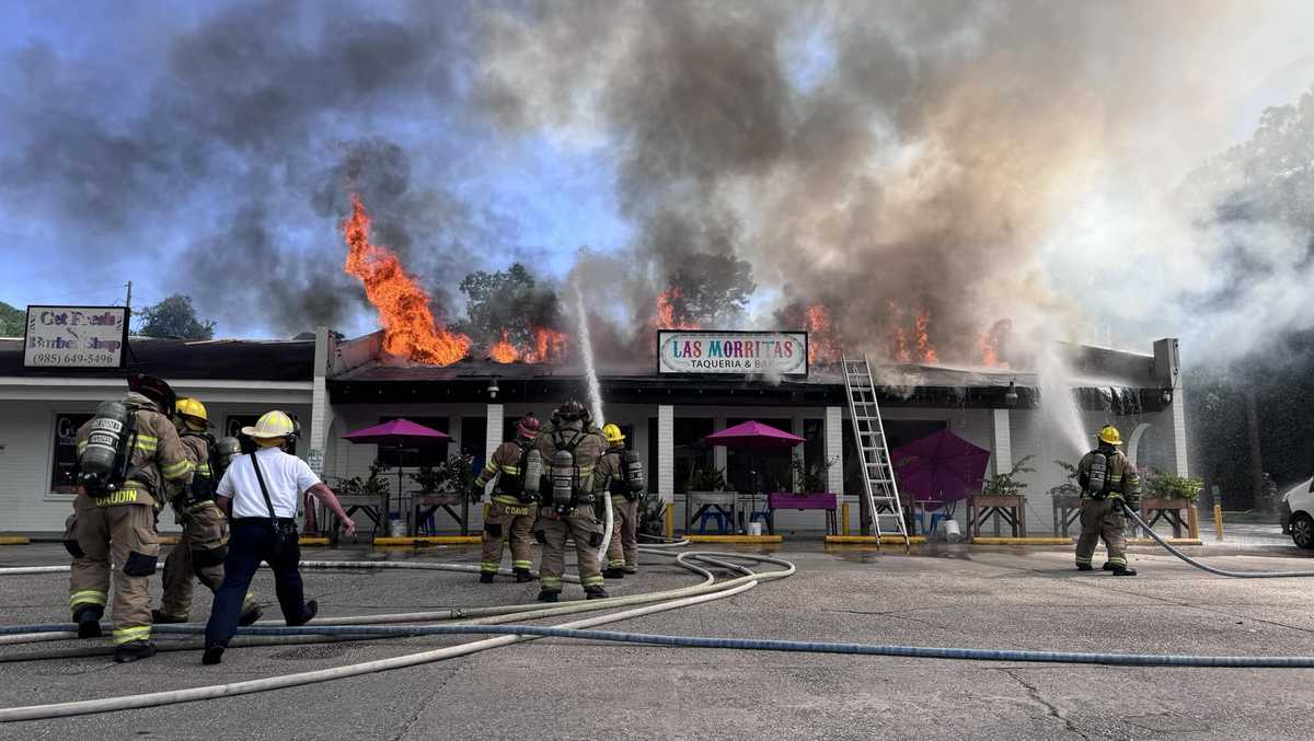 Testaurant Firk St. Tammany Fire Protection on the scene of a restaurant fire