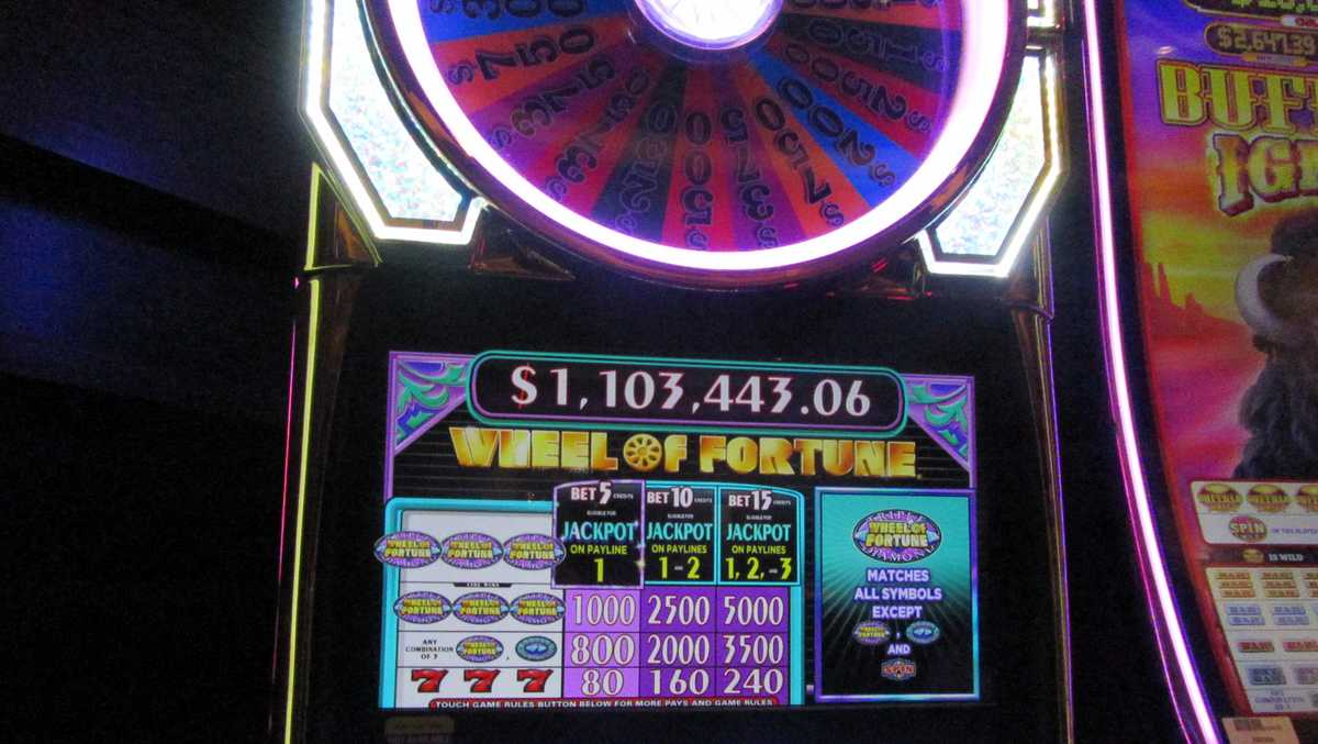 Wheel Of Fortune Slot Machine Jackpot
