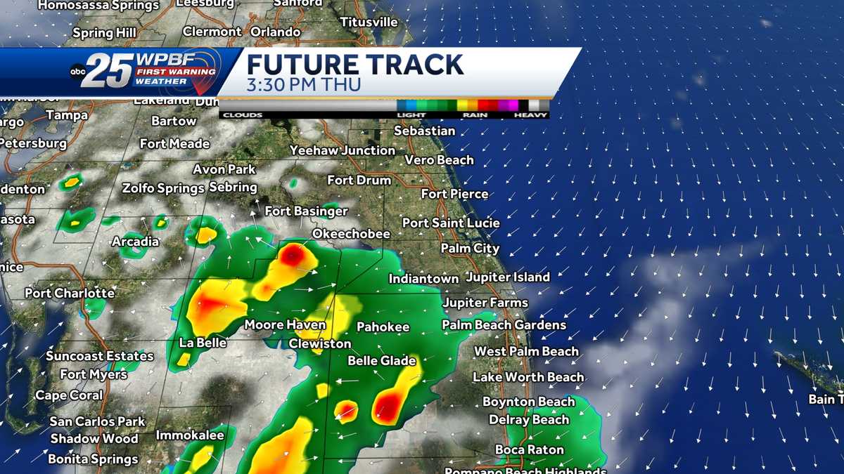 Tracking heat and storms through the weekend across South Florida