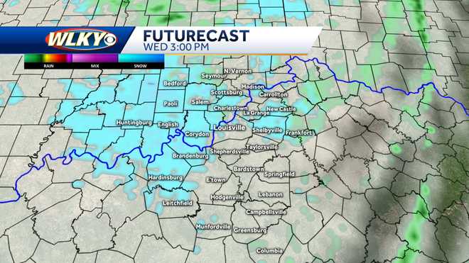 Louisville weekly weather: Warming up and some chances for high wind, rain