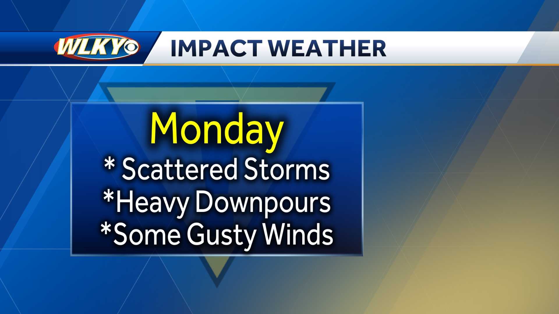 Louisville area to see scattered storms, more heat, daily rain chances ...
