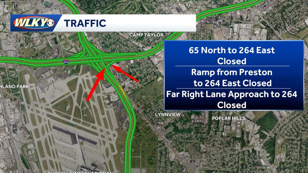 Traffic alert: Weekend interstate ramp closures