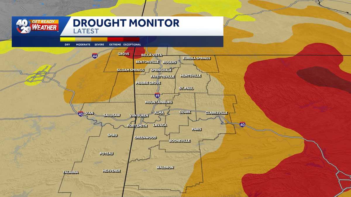Drought conditions not improving in Arkansas