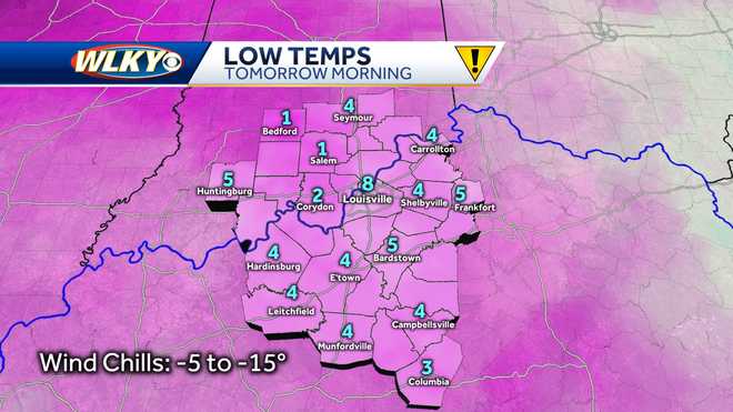 Weekend weather planner: Arctic air returns before a warmup
