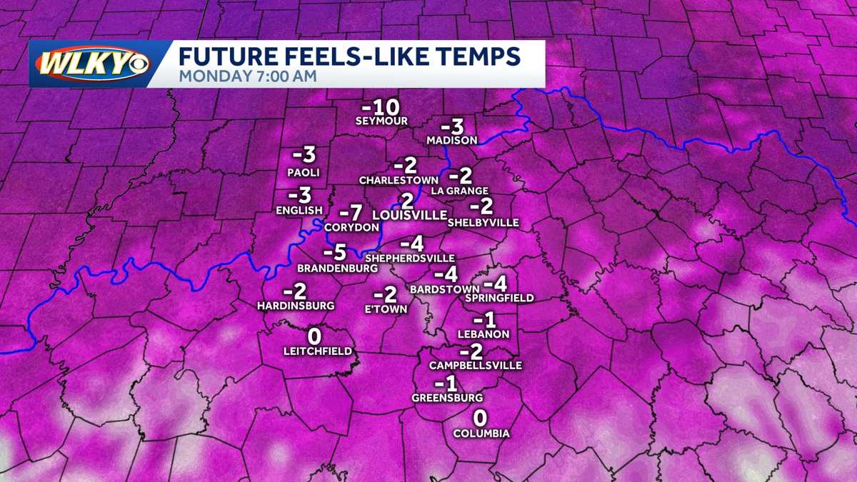 Impact weather: Bitterly cold temperatures in the single digits