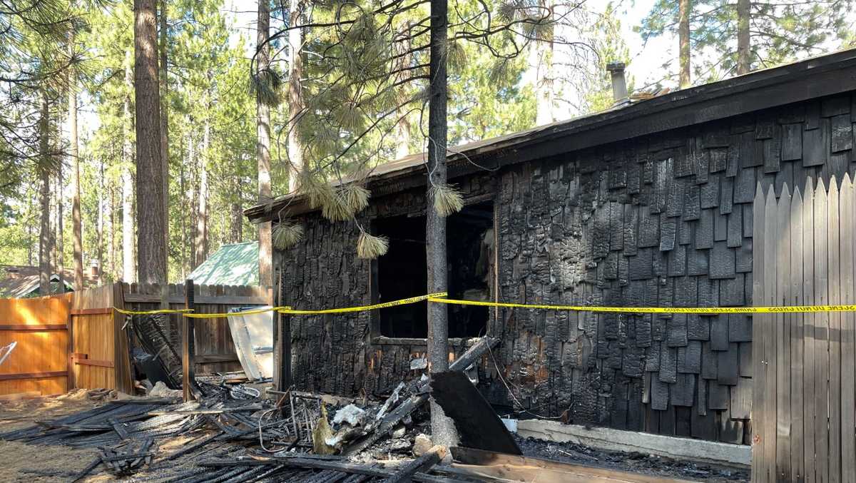 Man arrested on arson charges after house fire in S. Lake Tahoe