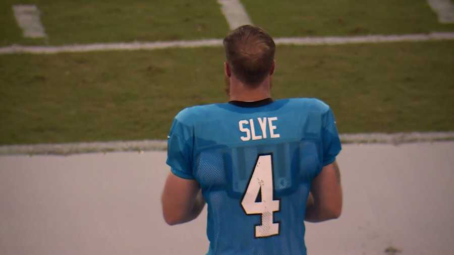 Longshot Panthers kicker Slye out to honor brother's memory