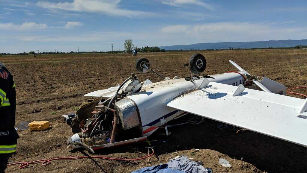 Officials investigate small plane crash in Davis