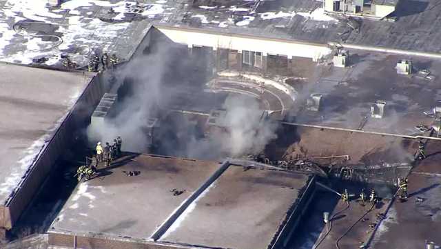 Old Smith-Hale Middle School catches fire, 3 different agencies respond - Vimarsana News