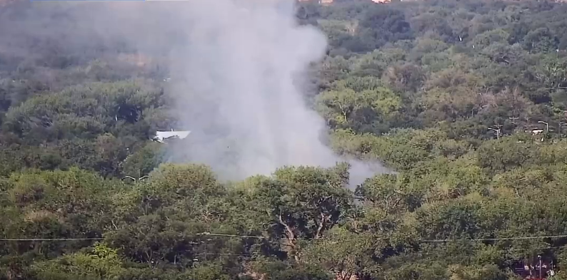 Bosque Fire Burning Near Albuquerque's South Valley