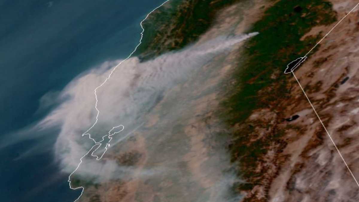 Wildfire smoke moves into Sacramento, Stockton regions