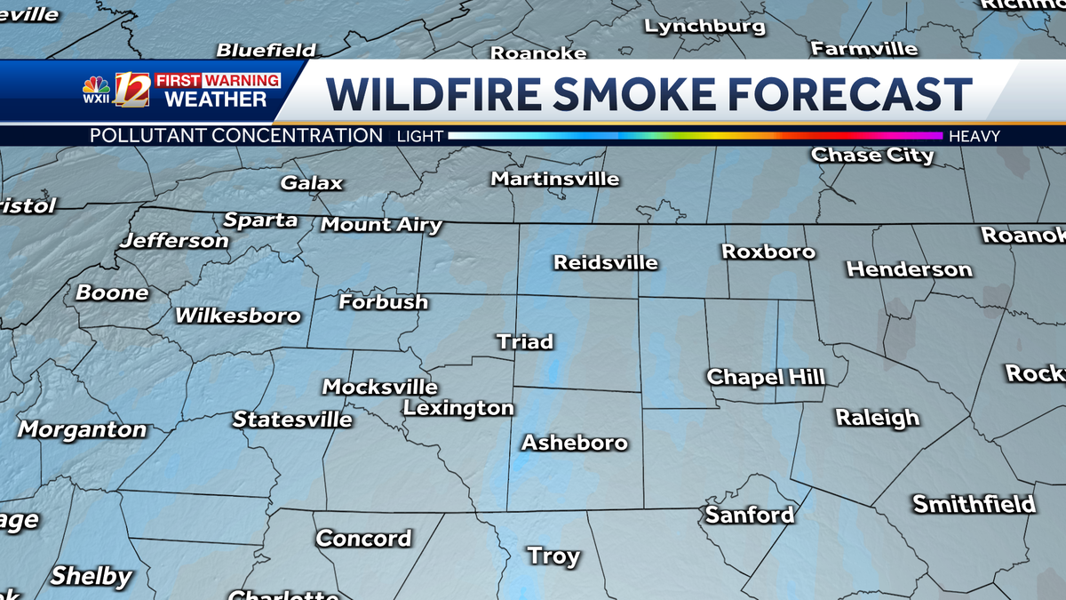 Fire Danger in North Carolina, dry and windy spring weather