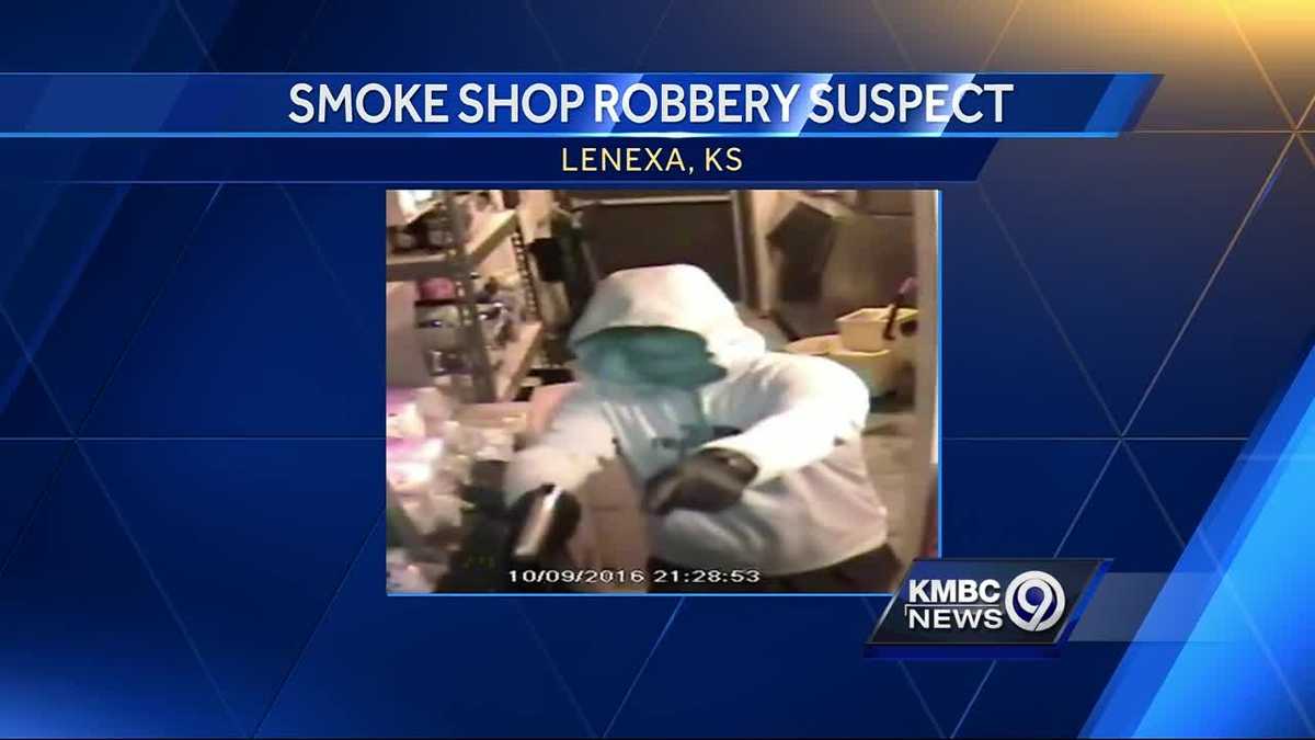 Lenexa police ask for help identifying man in smoke shop robbery