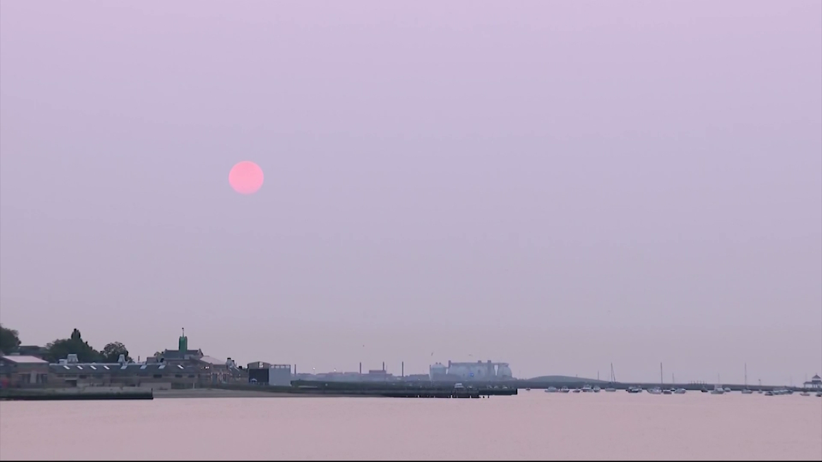 Boston haze prompts air quality warning, expert shares health advice