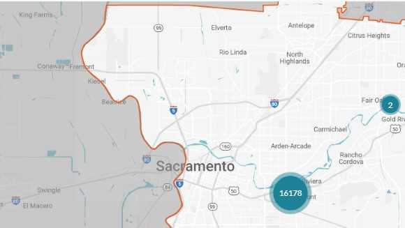 SMUD restores power to 16,000 in Sacramento;  Power outages also hit Vacaville