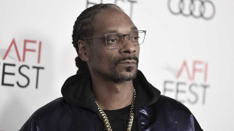 In this Nov. 14, 2019, file photo, Snoop Dogg attends 2019 AFI Fest opening night premiere of "Queen and Slim" in Los Angeles.