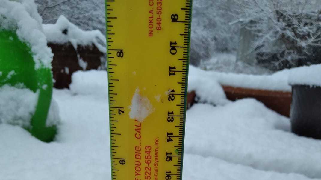 Gallery Viewers share pictures of snowfall in Oklahoma