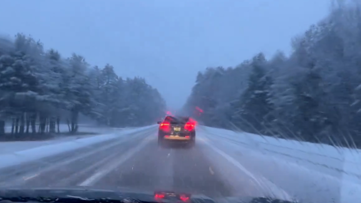 Roads crews out moving snow as flakes fall across parts of NH