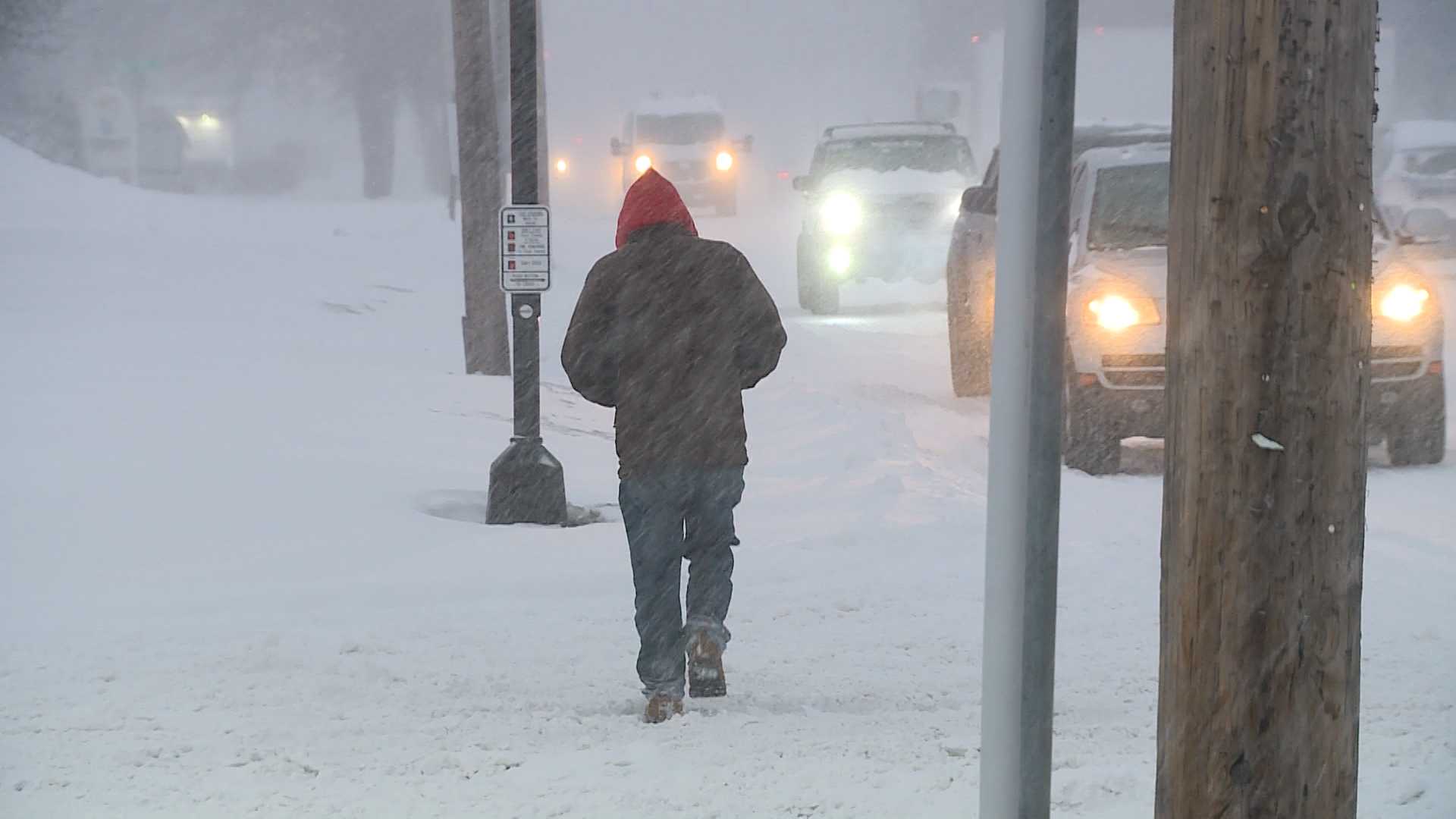 Dangerous Snow Squalls Expected Sunday Evening