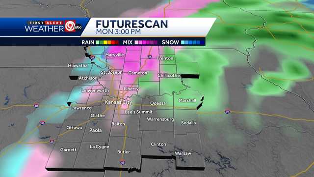 Kansas City region might see a few snowflakes with rain Christmas Day - Vimarsana News