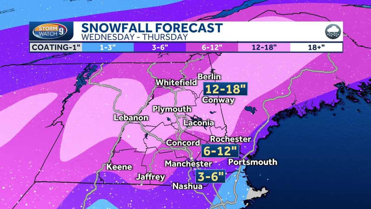 Heavy, wet snow, wintry mix forecast