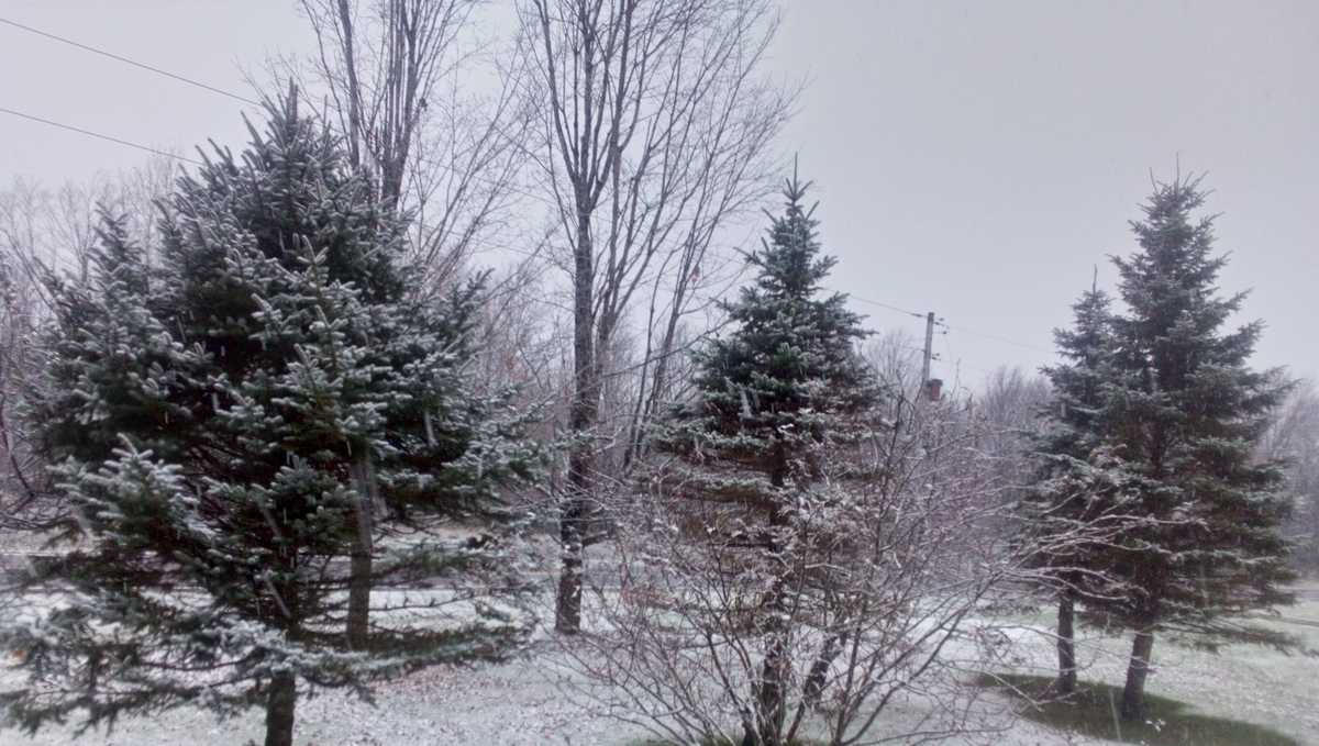 Northern New York towns see first snowfall of the season
