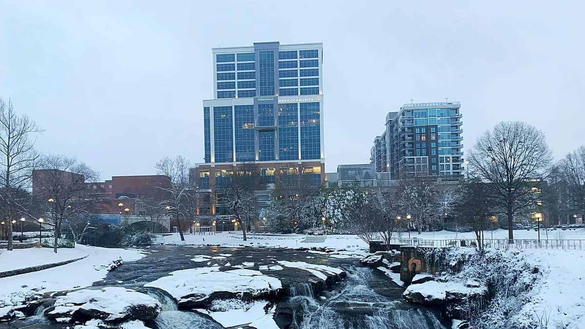 South Carolina Snow pictures