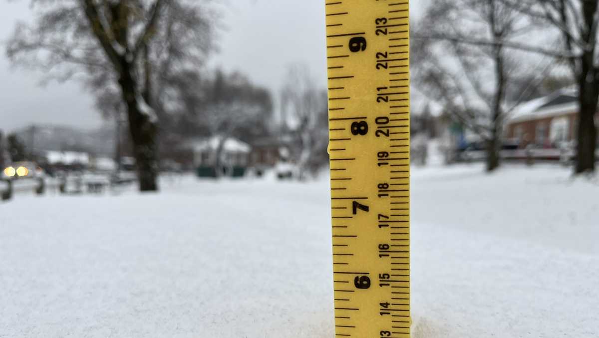 New Hampshire snow totals Nov. 22, 2023