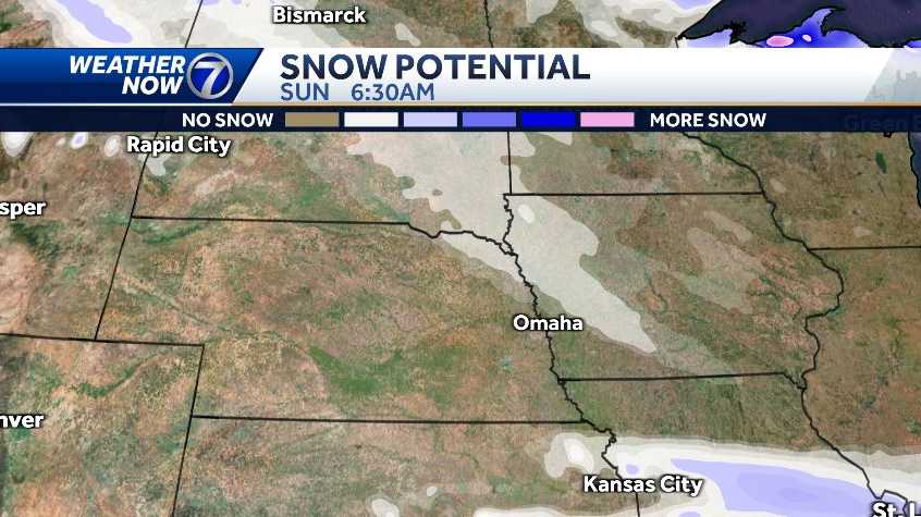 Omaha weather: Chance for first snow this weekend - KETV