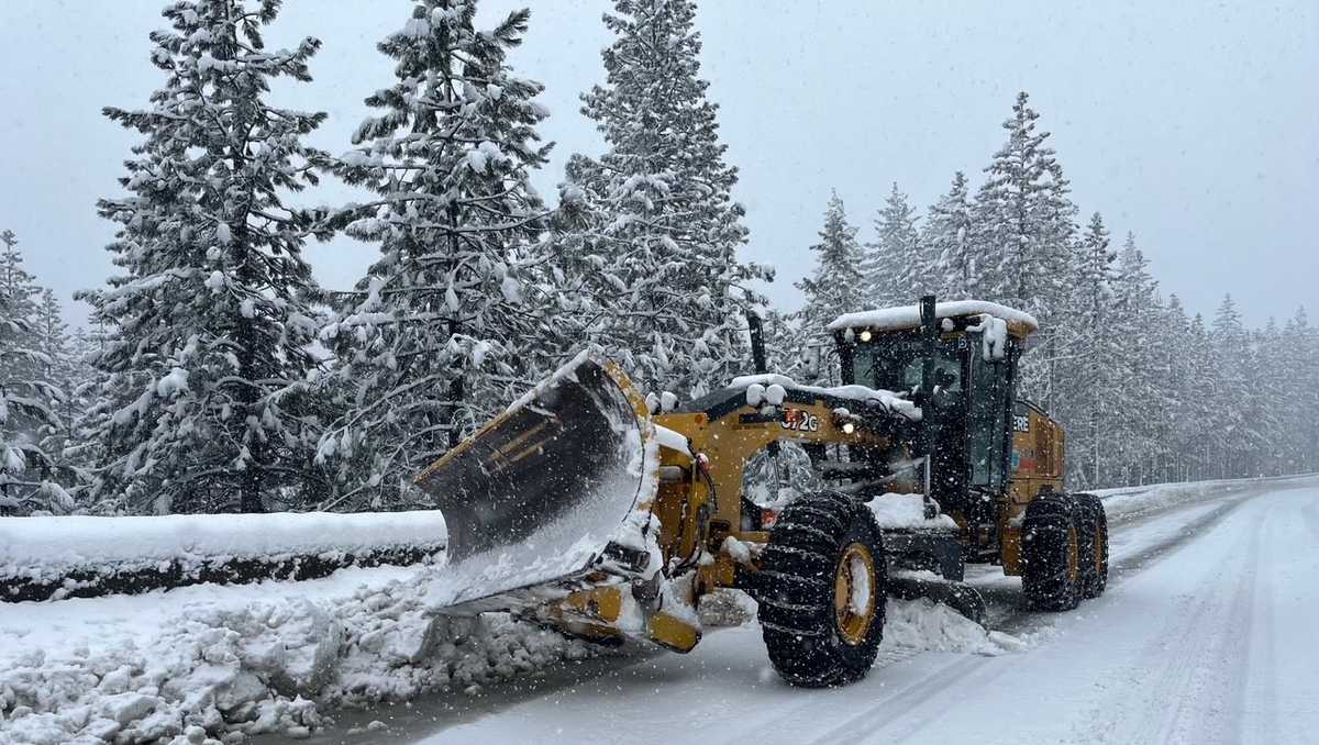 Northern California storm coverage: Interstate 80 held due to multiple spinouts, crashes