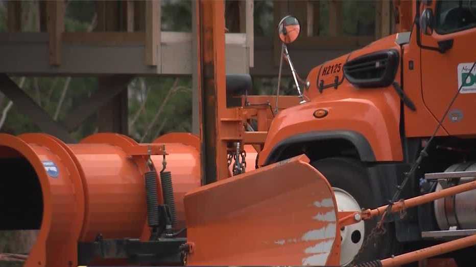 Crews ready to clear roads after first significant snowfall of season