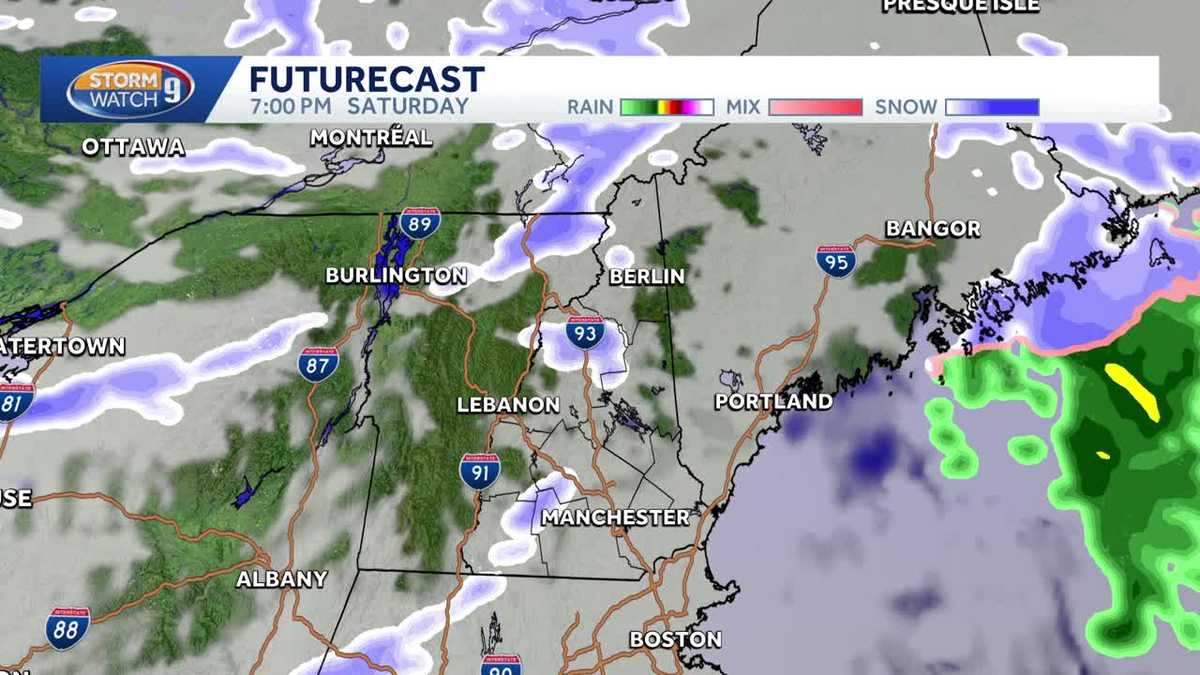 Quiet and Chilly Weekend With A Few Flakes For Some