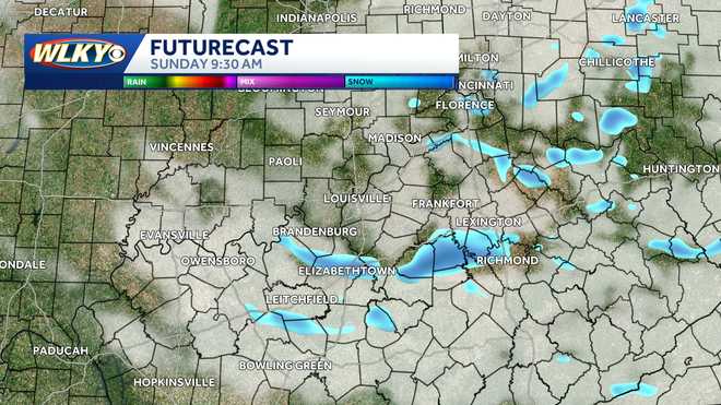 Impact weather: Morning snow showers, cold and breezy Sunday
