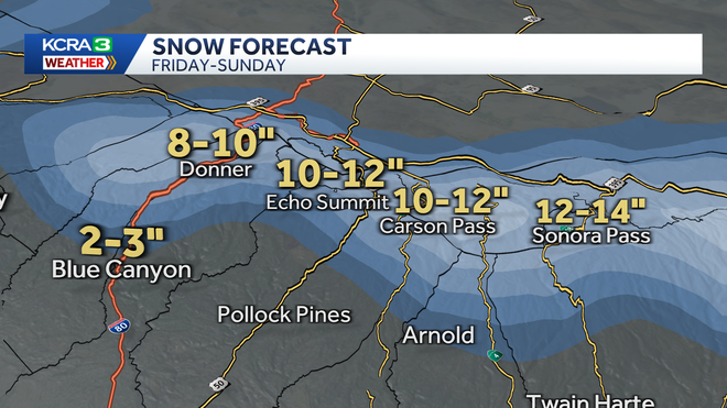 Snow totals