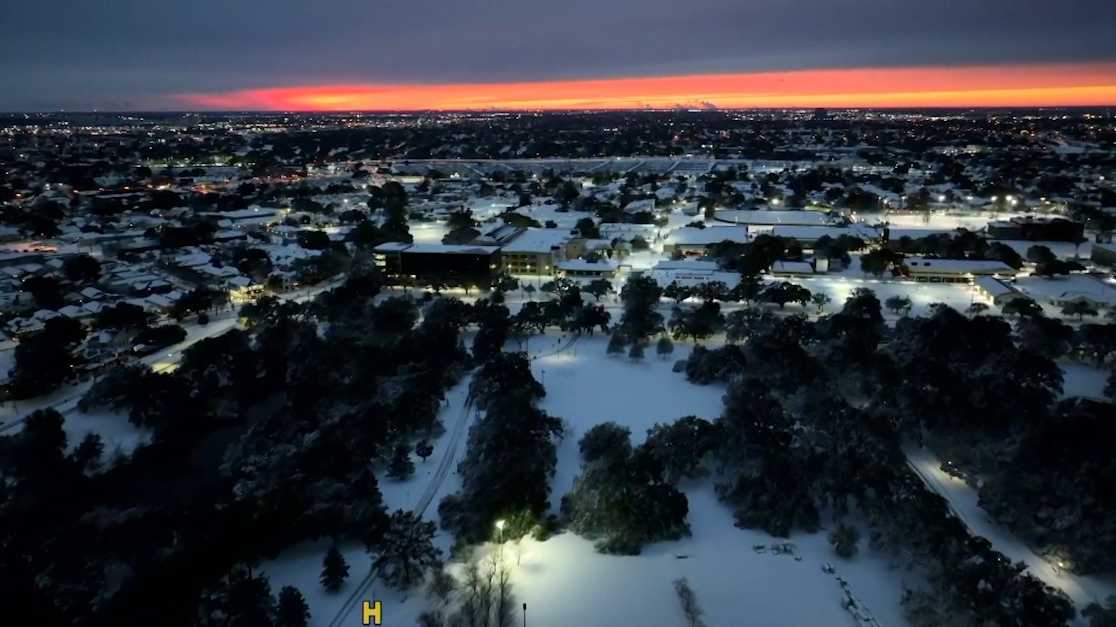 One year ago a blizzard blanketed New Orleans. Here's how much snow fell across New Orleans