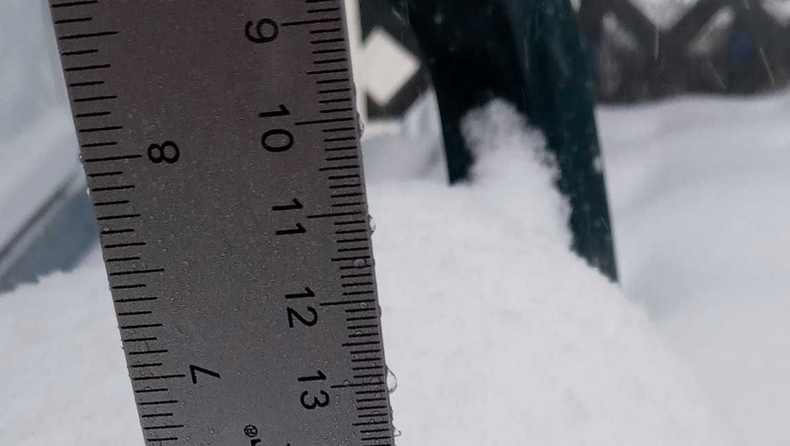 Snowfall totals in Maine from Friday's storm