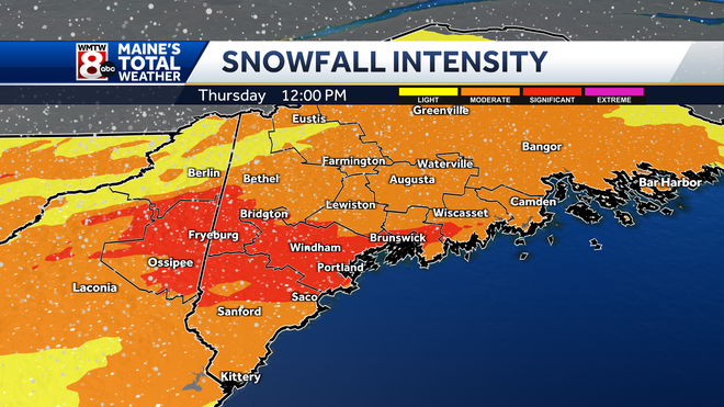 More snow on the way, impacting your Thursday plans