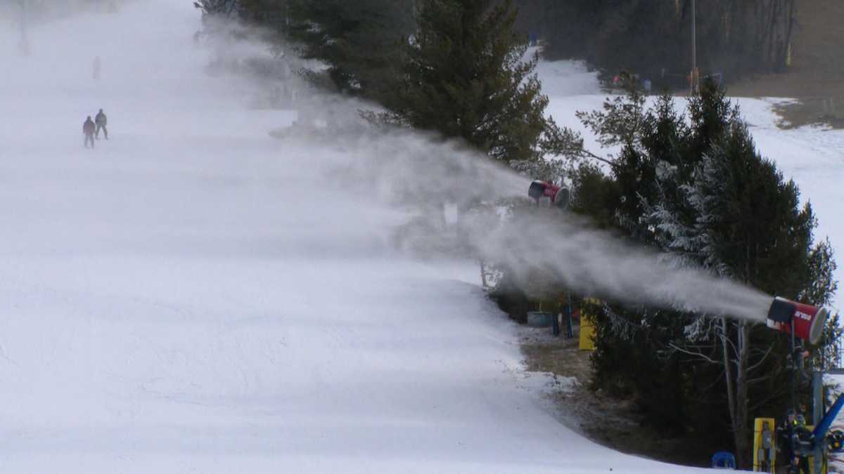 Ski resorts take advantage of cold weather for snowmaking | See how