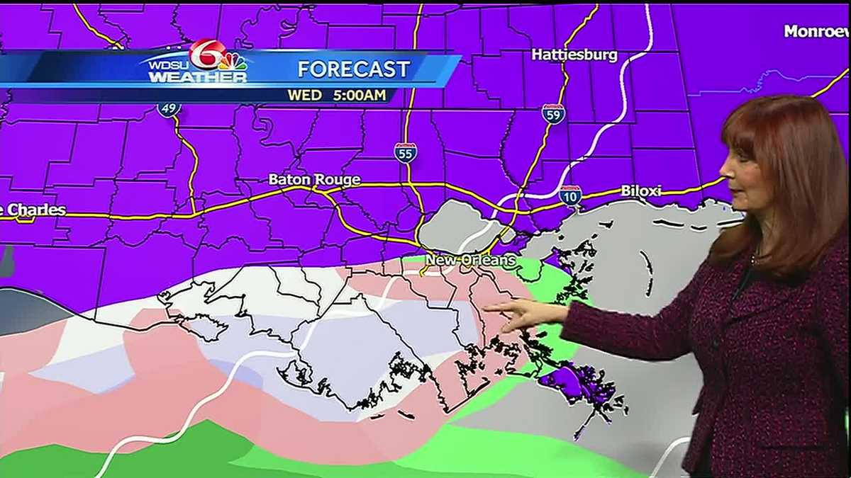 Did you hear? Slight potential for light snow, flurries for the south shore