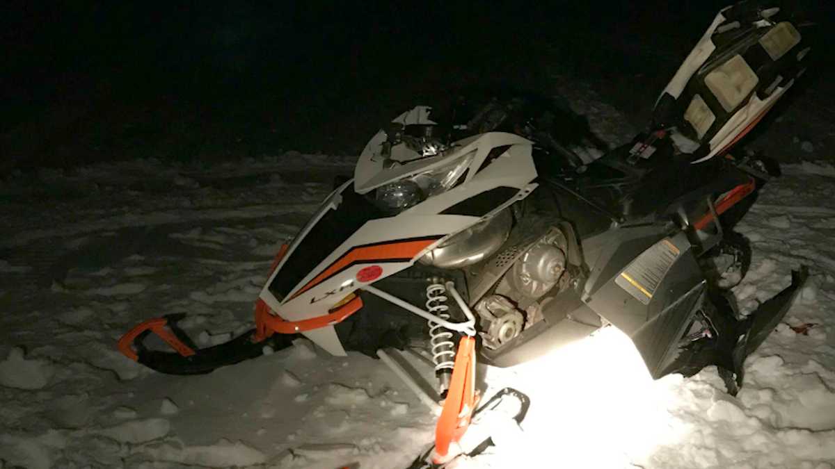 Maine man killed in weekend snowmobile crash on Moosehead Lake