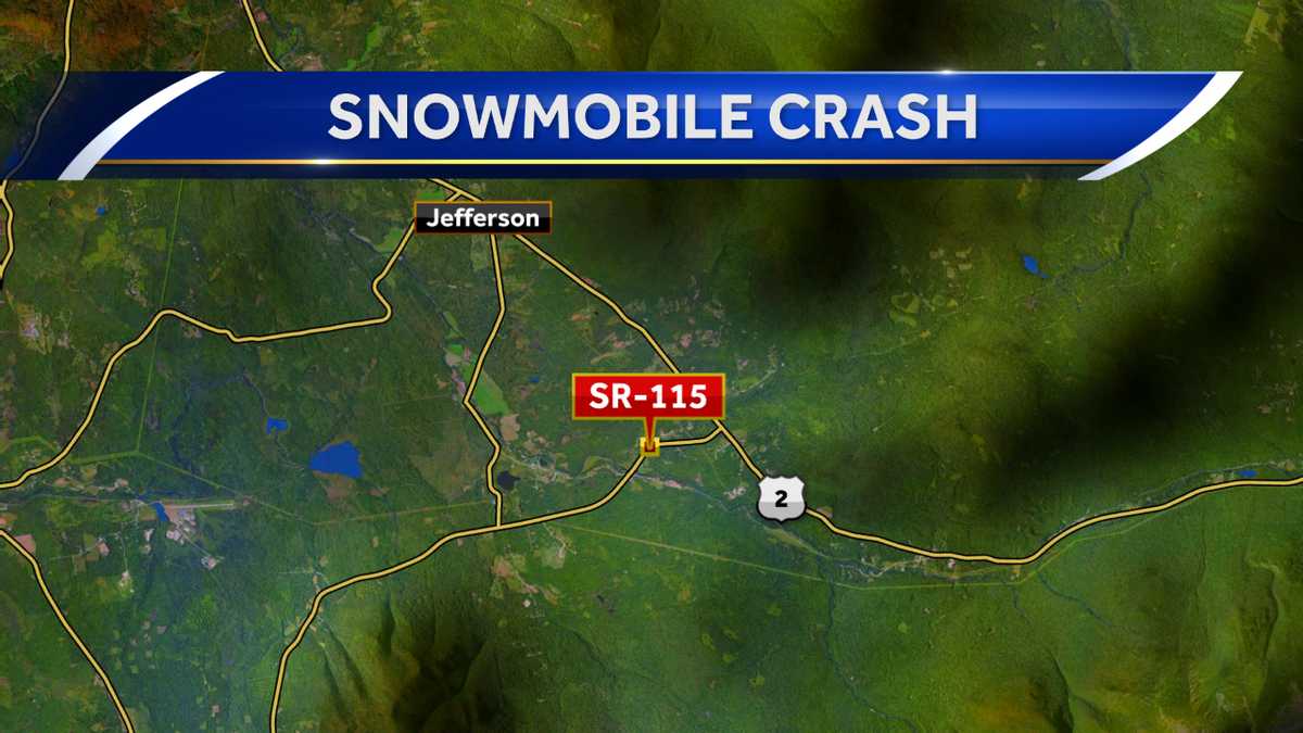 Snowmobiler dies days after collision with car in Jefferson