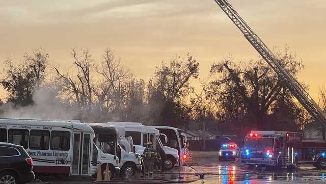 School buses catch at Southern Nazarene University - Vimarsana News