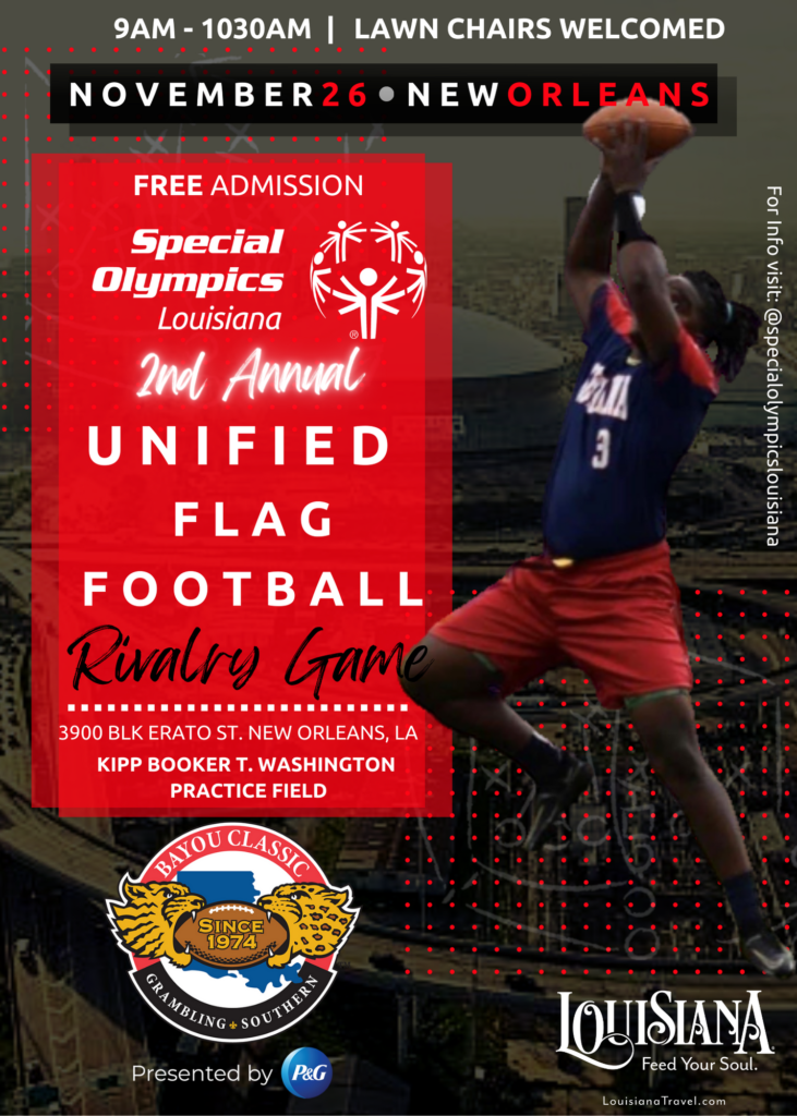 Special Olympics Louisiana Celebrates Unified Game During Bayou Classic ...