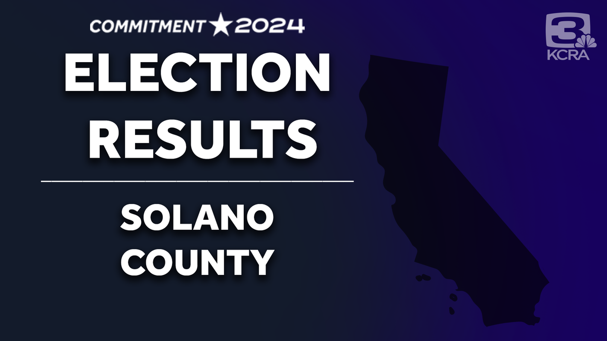 California 2024 General Election | Solano County results