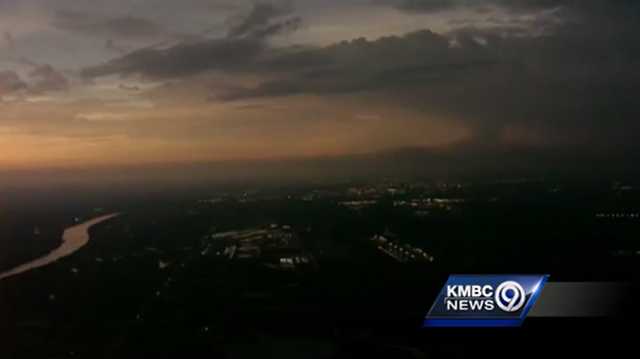 Kansas City's Great Eclipse of 2017" Totality from News Chopper 9 - Vimarsana News