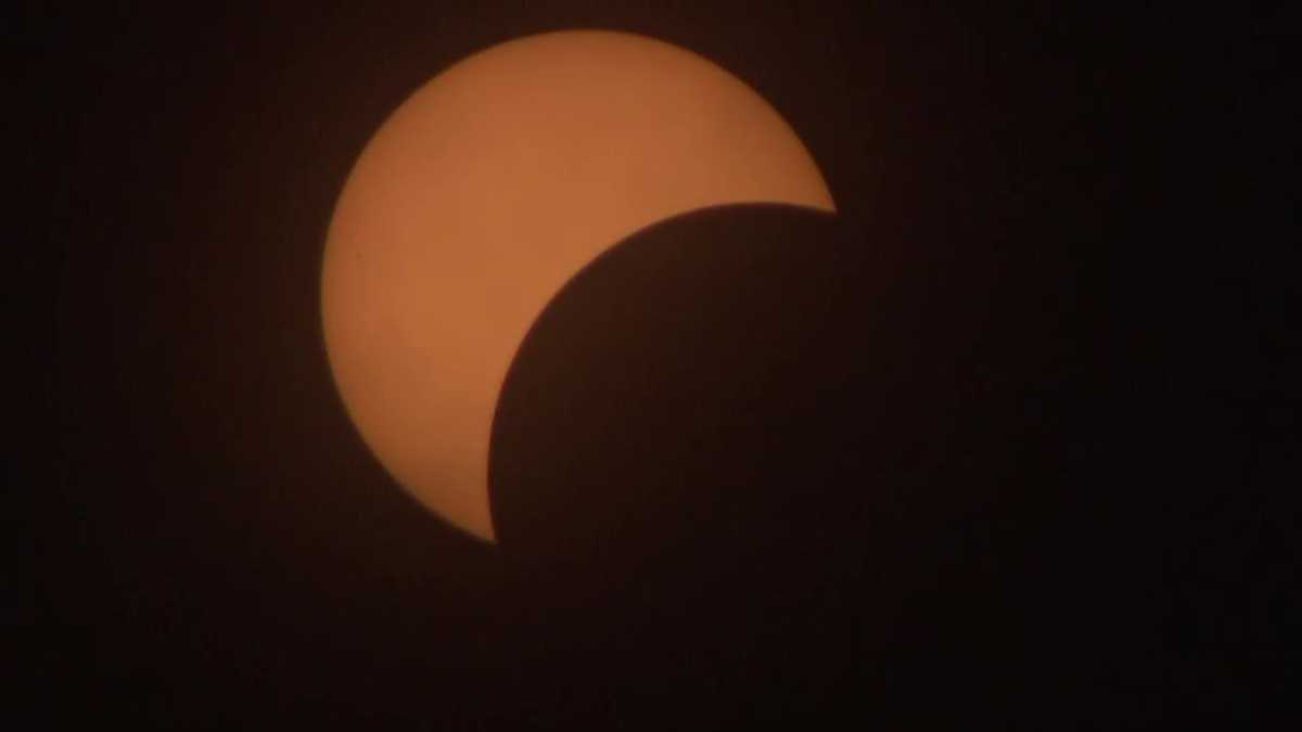 What a sight! Solar eclipse observed from NH