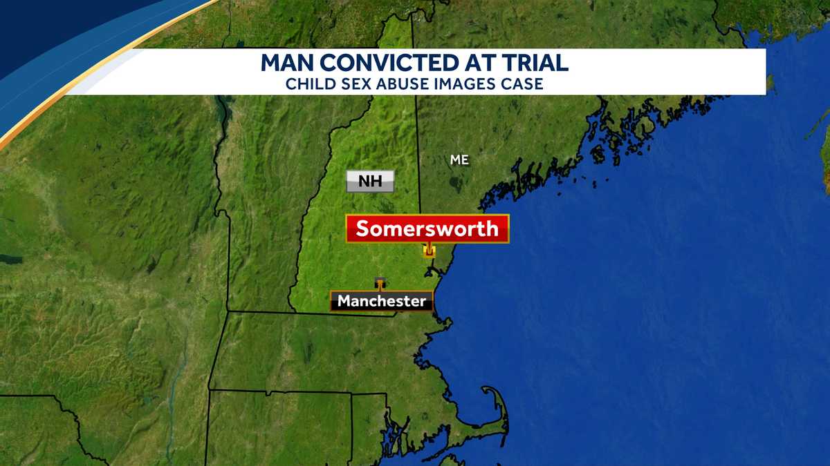 New Hampshire man convicted in child sex abuse images case